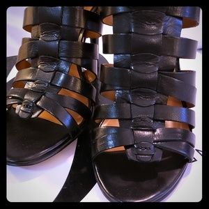 Nine West Gladiator Black Ankle Bootie